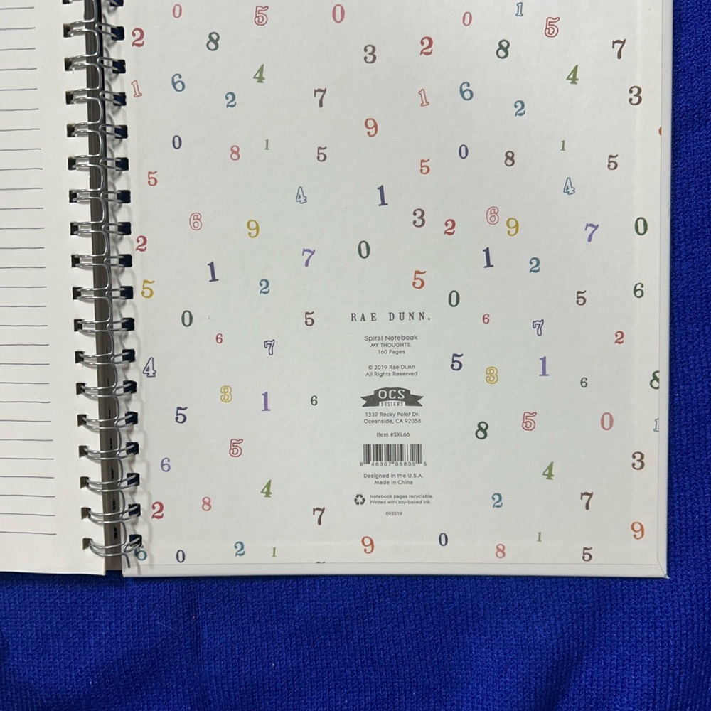 Rae Dunn Spiral Notebook Set - Picture 3 of 9